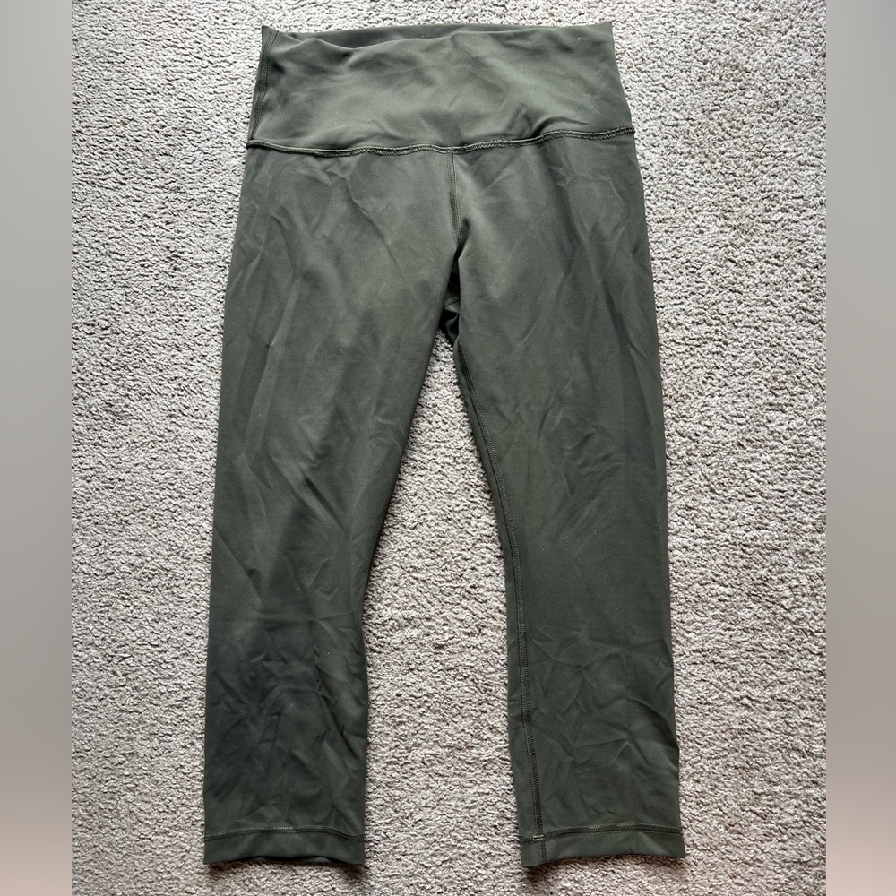 lululemon athletica Olive Green Leggings
